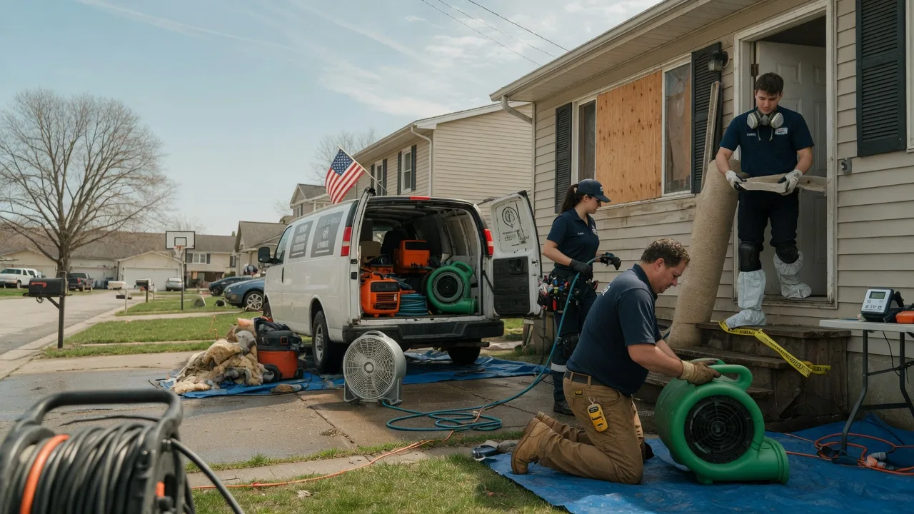 Water Damage Restoration in Cadott, WI near me